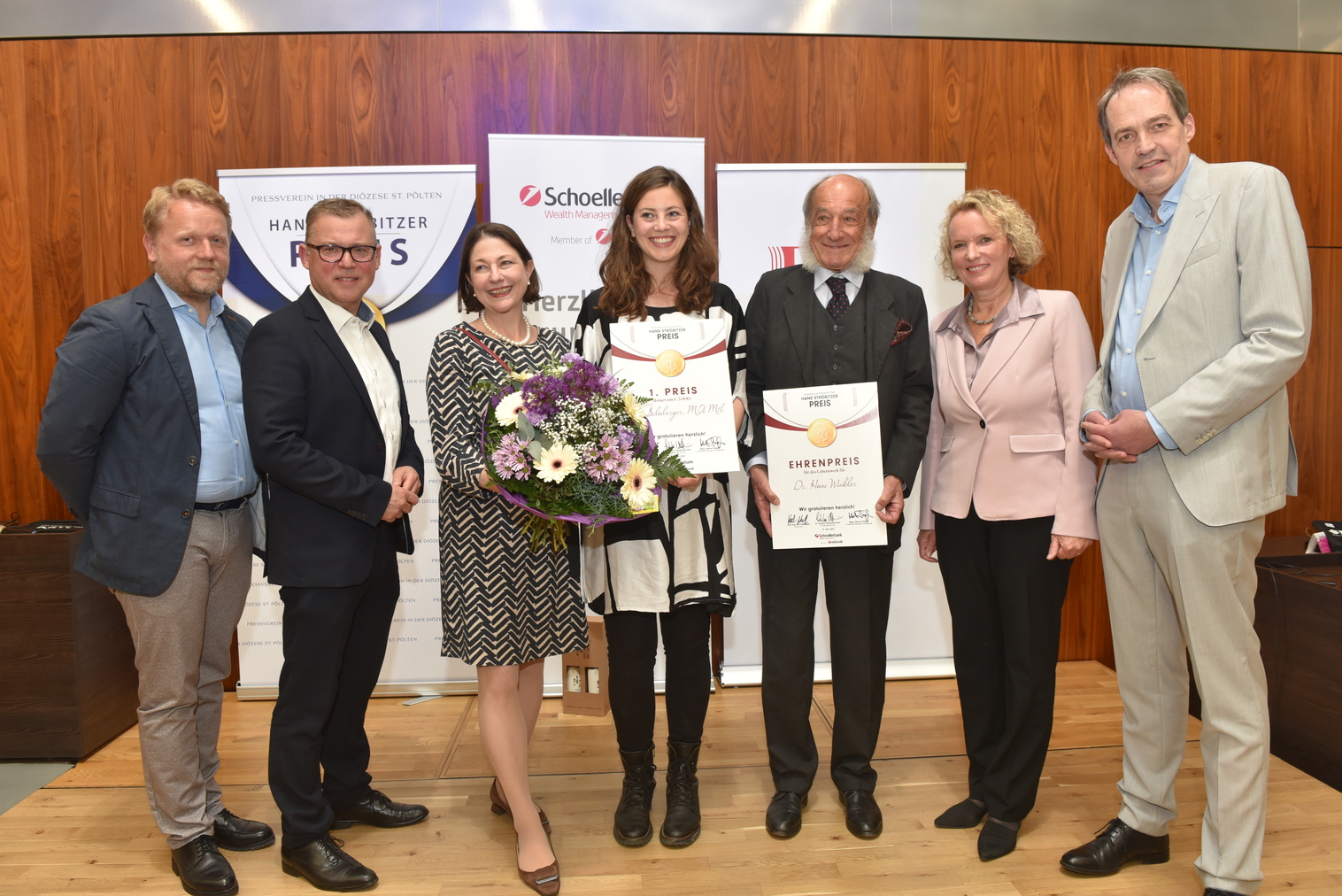 Freude über Ströbitzer-Preise für Publizistenverbands-Mitglieder