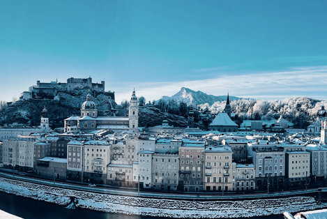 Blick über Salzburg