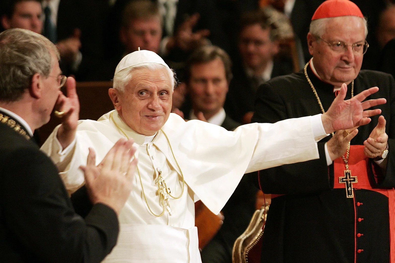 Benedikt XVI. am 12. September 2006 an der Universität Regensburg